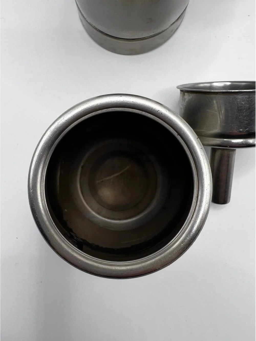 Vintage 18-10 Stainless Steel Single Cup Espresso Maker Made in Italy